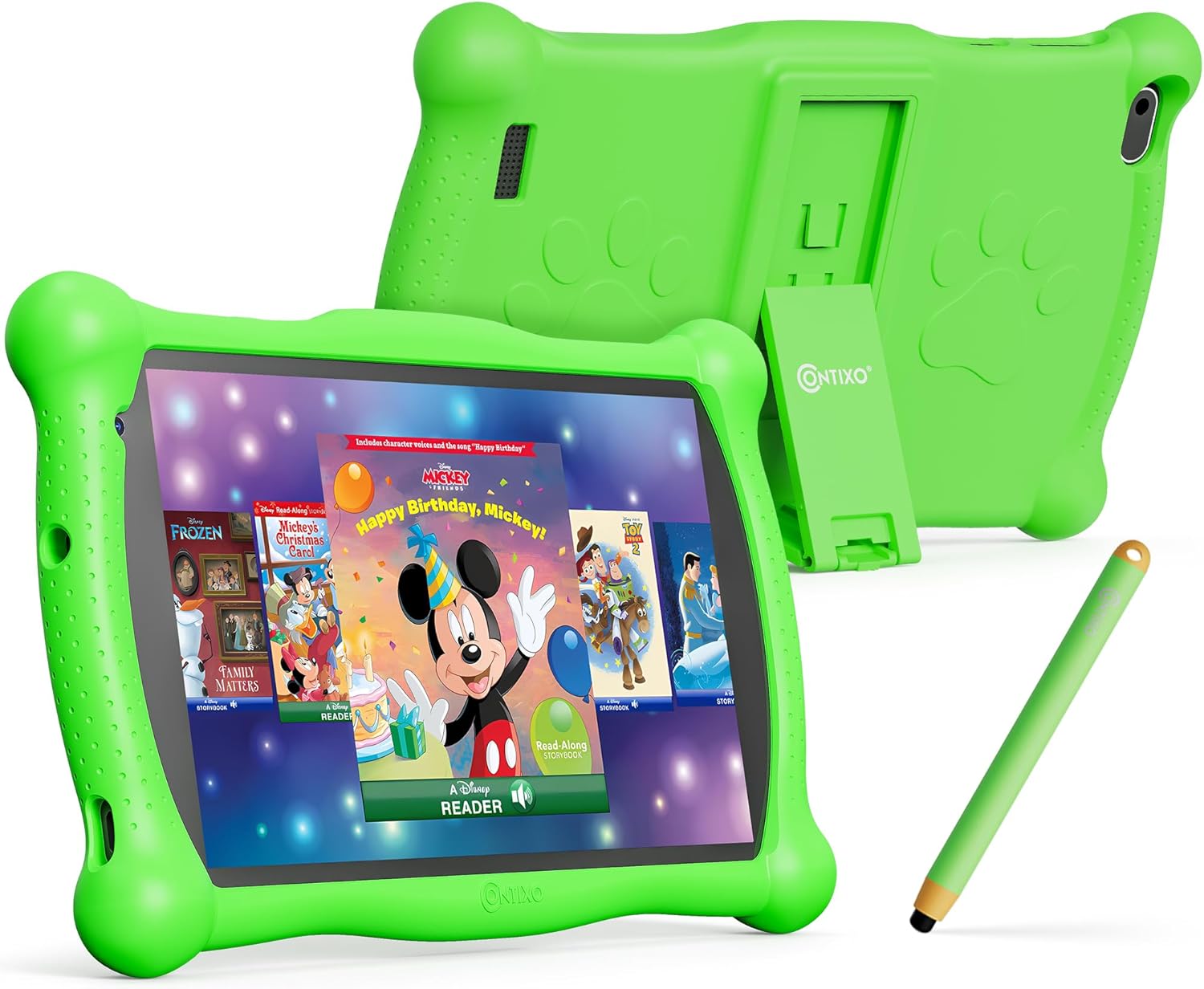 Contixo V10A Kids HD Learning Tablet with 50+ Disney eBooks