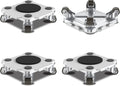 ONEON Furniture Mover Pro 4Pack Dollies - Enhanced TPE Wheels
