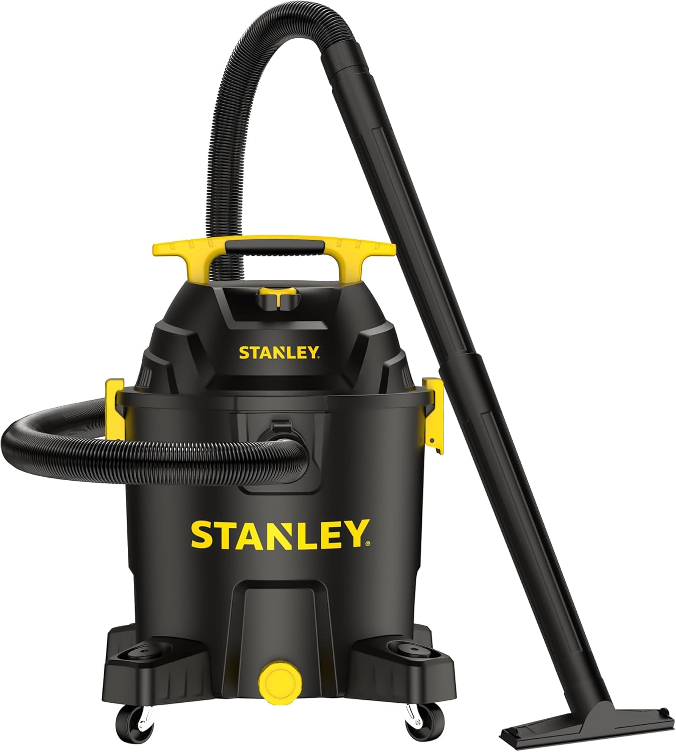 Powerful 10 Gallon Wet Dry Vacuum with 6 Peak HP Suction