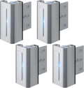 Home Security Door Reinforcement Lock 4 Pack - Withstands 800 lbs