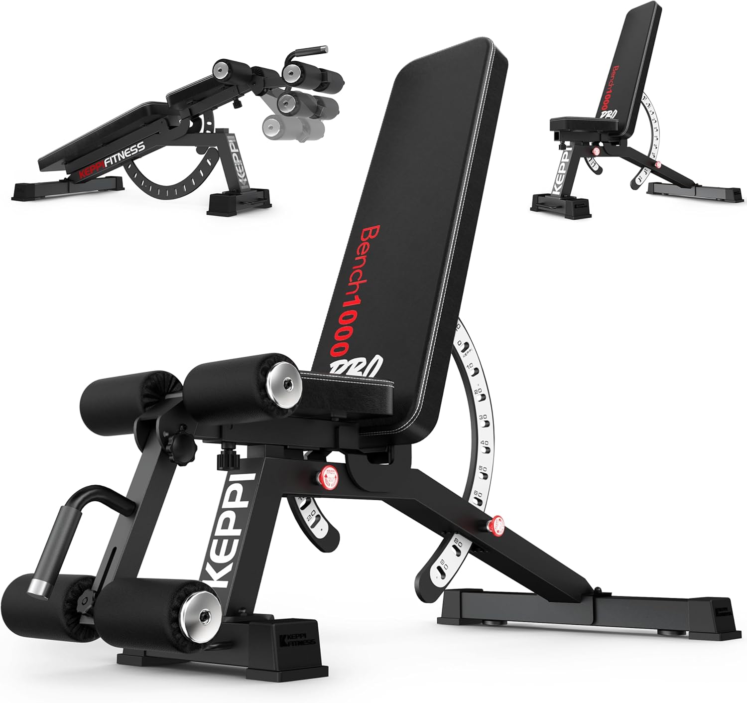 Keppi 1200LB Weight Bench for Home Gym Strength Training