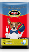 Dono Disposable Dog Diapers for Male Dogs - Jeans Style Leak