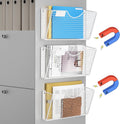 Magnetic File Holder 3 Pockets Wall File Folders Holder - Strong