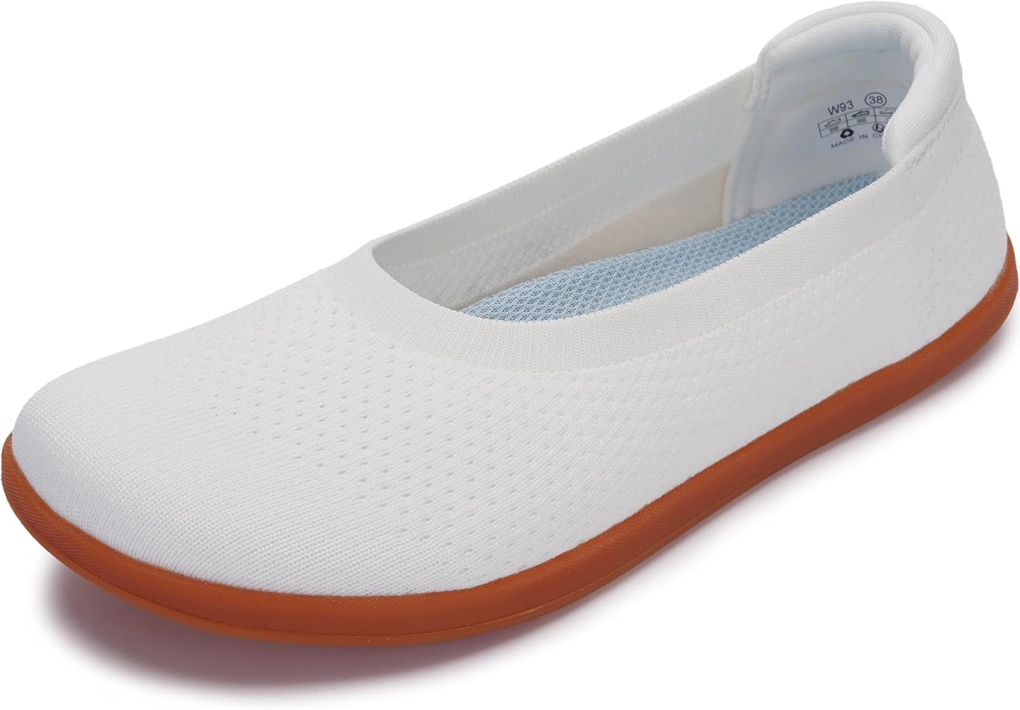 WHITIN Women's Barefoot Ballet Flats with Wide Toe Box Comfort