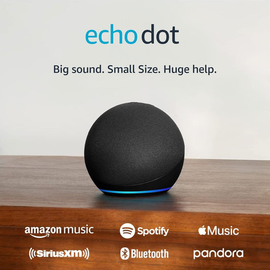 Echo Dot: Vibrant Alexa Speaker