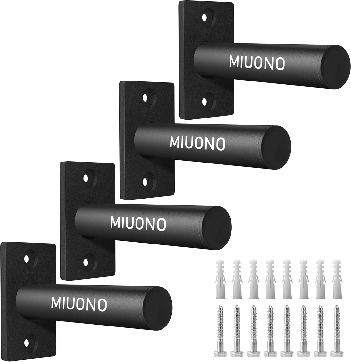 Weight Plate Holder for Home Gym Organizer - Wall Mounted Rack