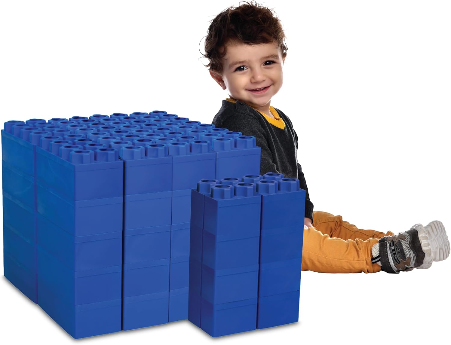Big Blocks for Kids Ages 4-8 - Indoor & Outdoor Building Fun