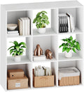 Sweetcrispy 9 Cube Storage Organizer - Versatile 9-Cube Shelf