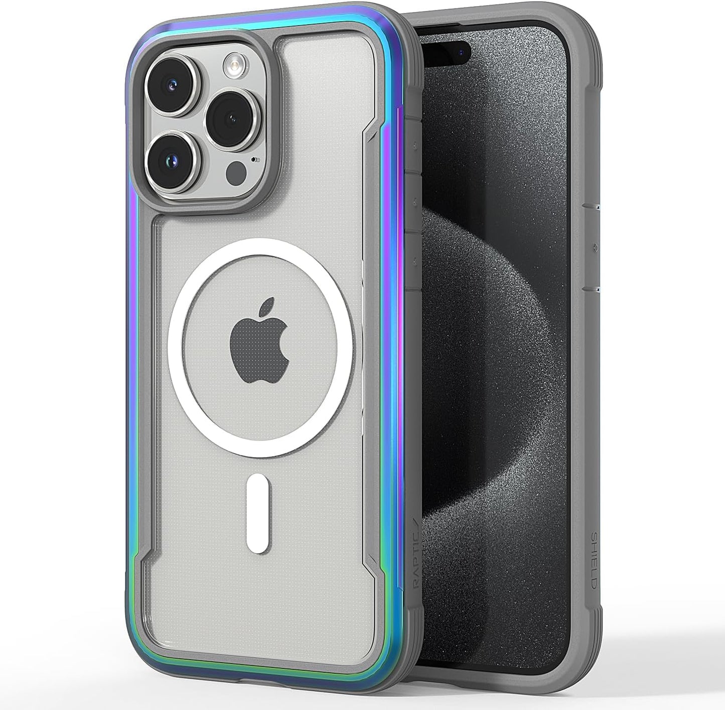 RAPTIC Shield Magnetic Case for iPhone 15 Pro Max - Shockproof