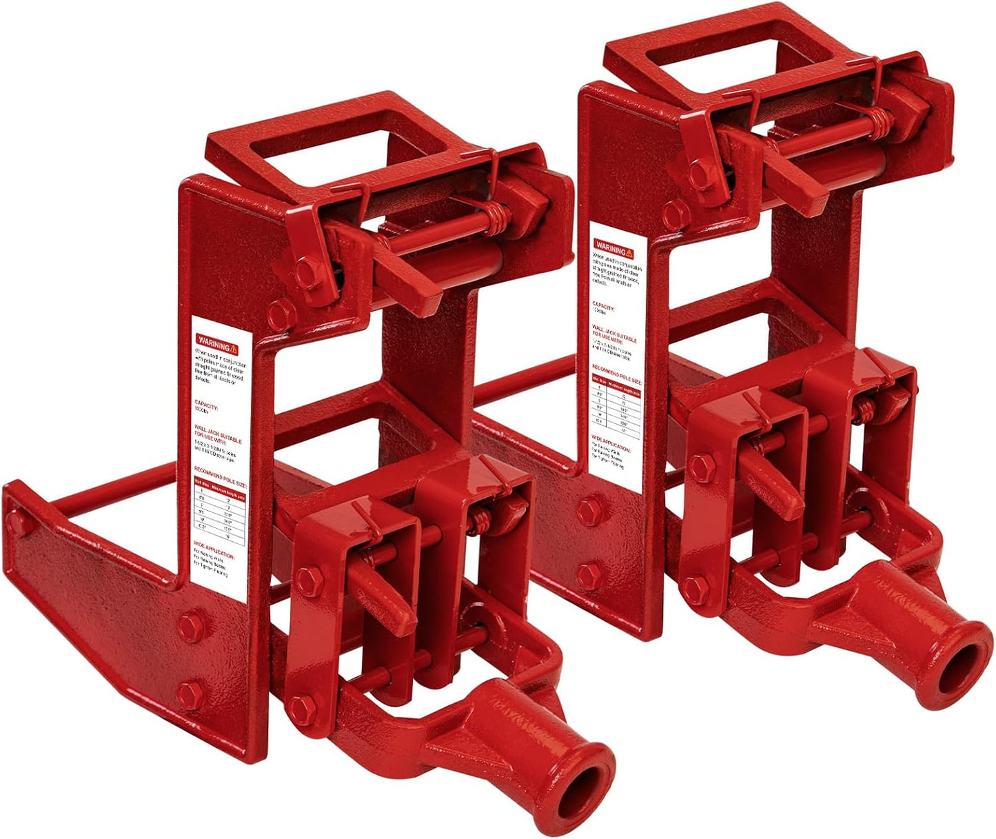 Portable Wall Jacks for Framing - 2 Pack for Lifting Beams