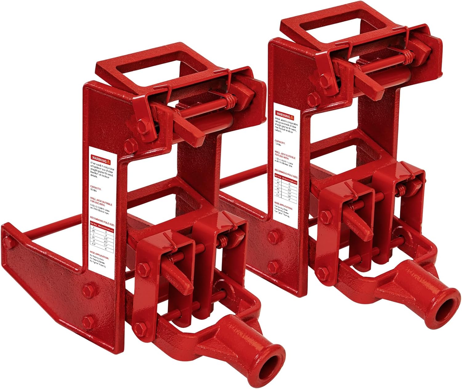 Portable Wall Jacks for Framing - 2 Pack for Lifting Beams
