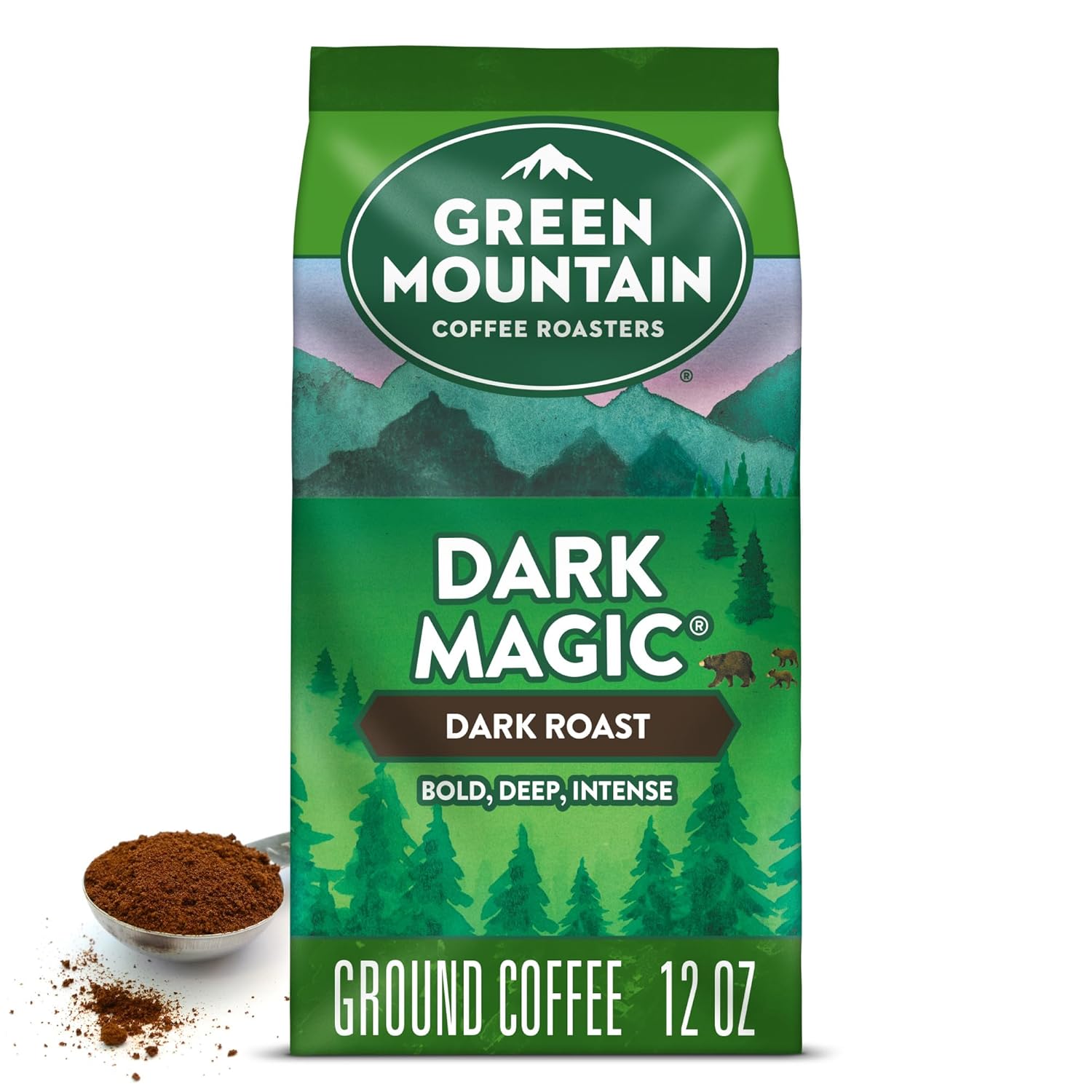 Dark Magic Ground Coffee 12oz - Bold Dark Roast