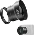 1.5X Telephoto Lens for Fuji X100VI X100V - Enhanced Zoom Black