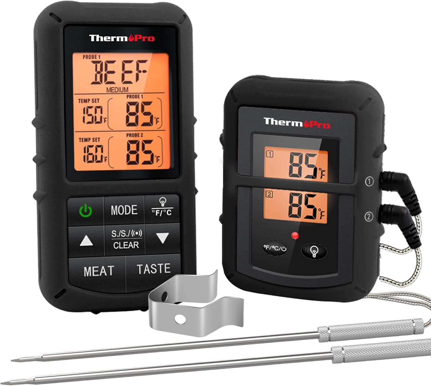 ThermoPro TP20B Wireless Meat Thermometer for BBQ and Grilling