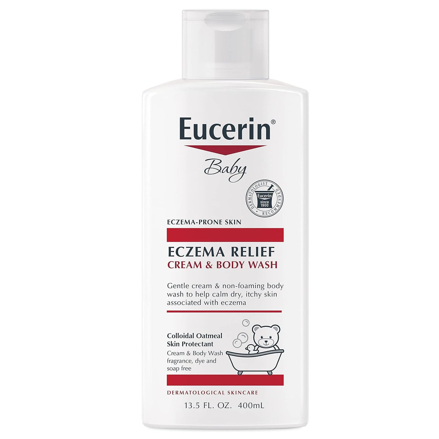 Eucerin Baby Eczema Relief Body Wash - Soothing Colloidal Oatmeal