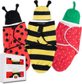 Cuddle Club Baby Swaddle Adjustable Cotton Wrap - Secure Newborn Sleep