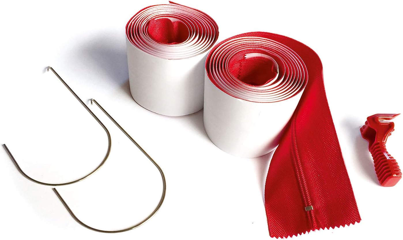 ZipWall Dust Barrier Plastic Sheeting and Zipper Door Kit Combo