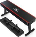 FLYBIRD Flat Bench Foldable Weight Bench - Heavy Duty Home Gym