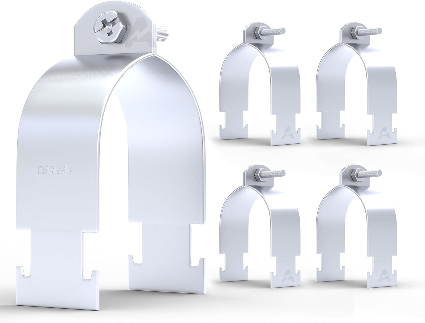 4 Inch Rigid Conduit Clamp Pack of 5 for Secure Mounting