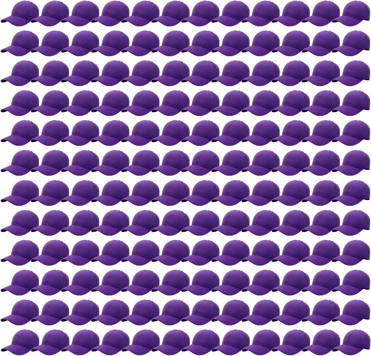 Unisex Baseball Cap Bulk Wholesale Plain Blank Hat Adjustable Size
