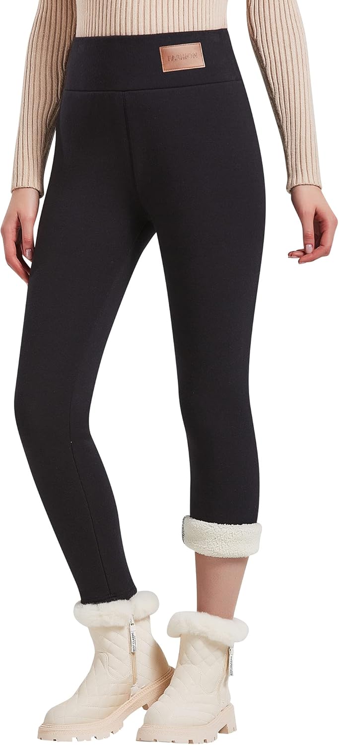 Winter Warm Thick Leggings for Women - Fleece Lined Comfort