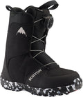 Burton Grom BOA Snowboard Boots Kid's Sz 3K Black - Easy Micro-Adjust