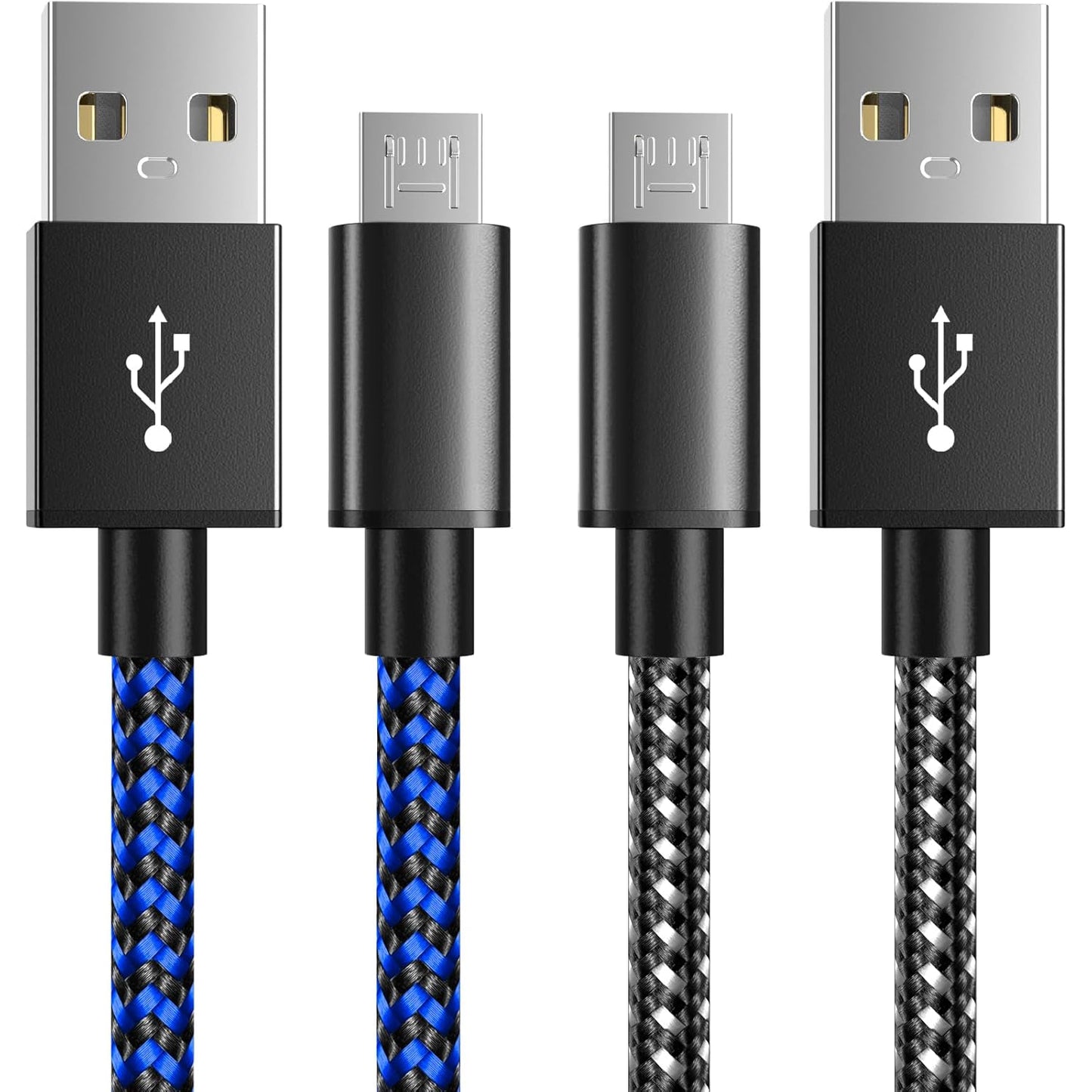 Fast Charge PS4 Controllers with 10ft Micro USB Cable Set