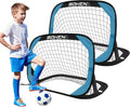 Pop Up Soccer Goals for Kids Foldable Portable Soccer Net - Easy Setup