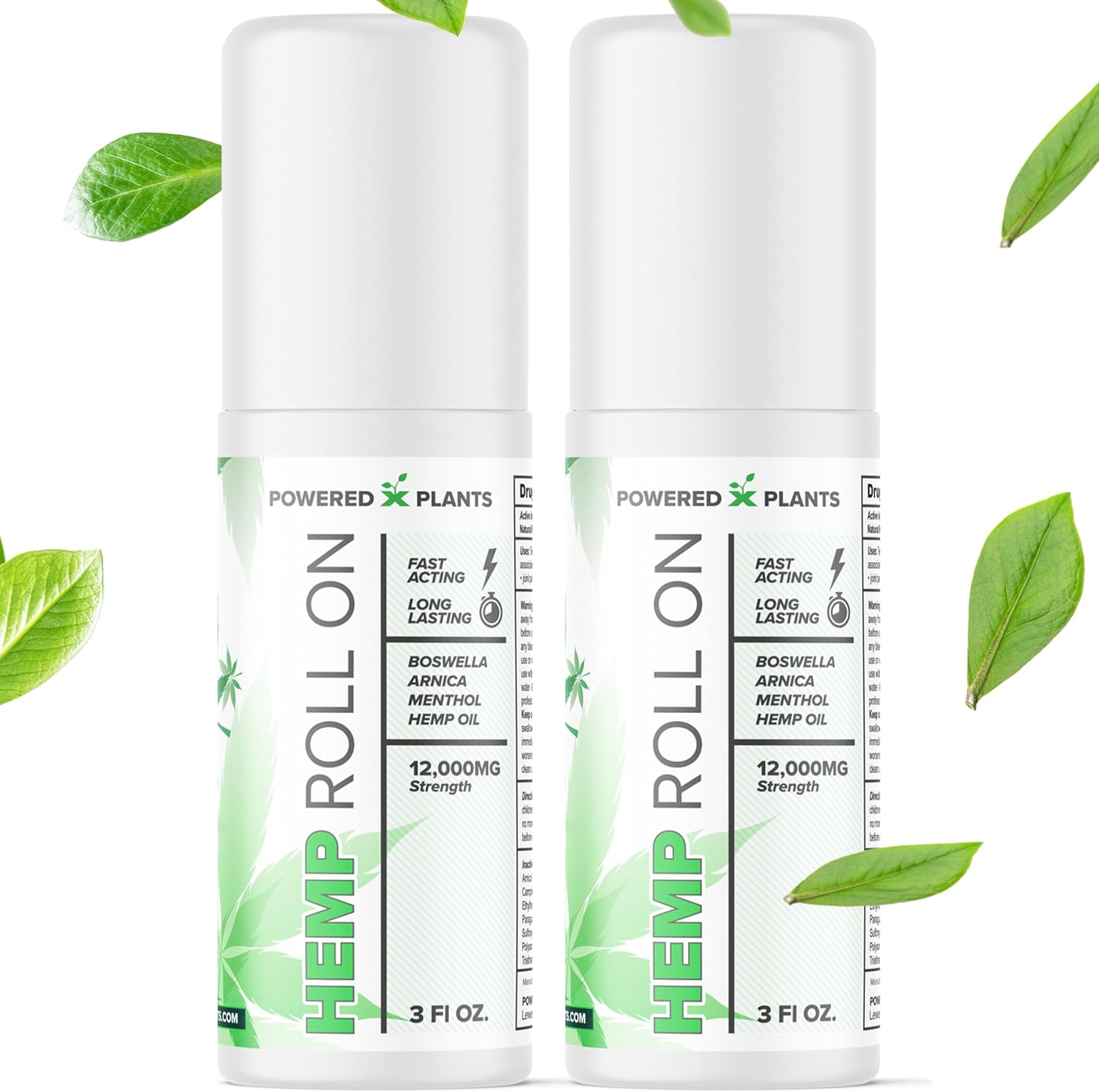Hemp Oil Roll On for Muscle Discomfort - Extra Strength Relief