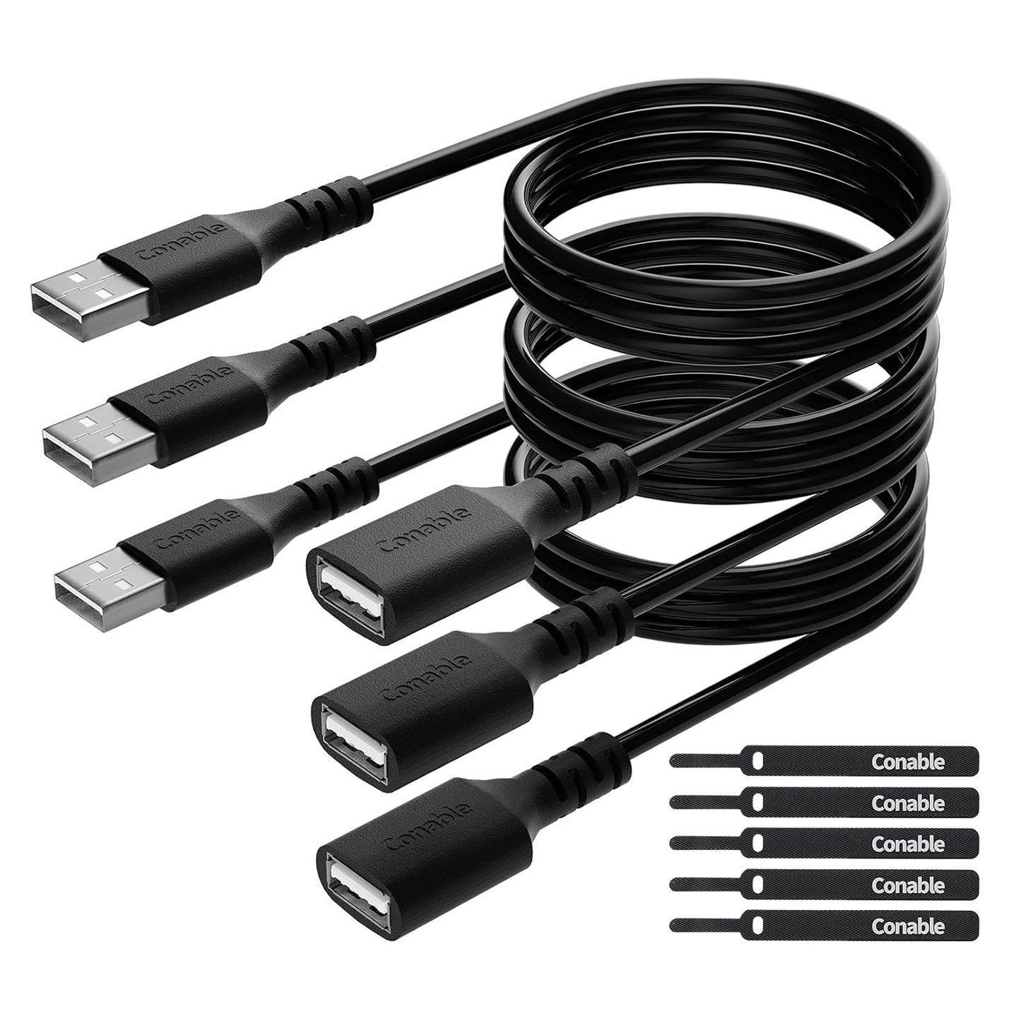 Expand Your Reach with 4 FT USB Extender Pack