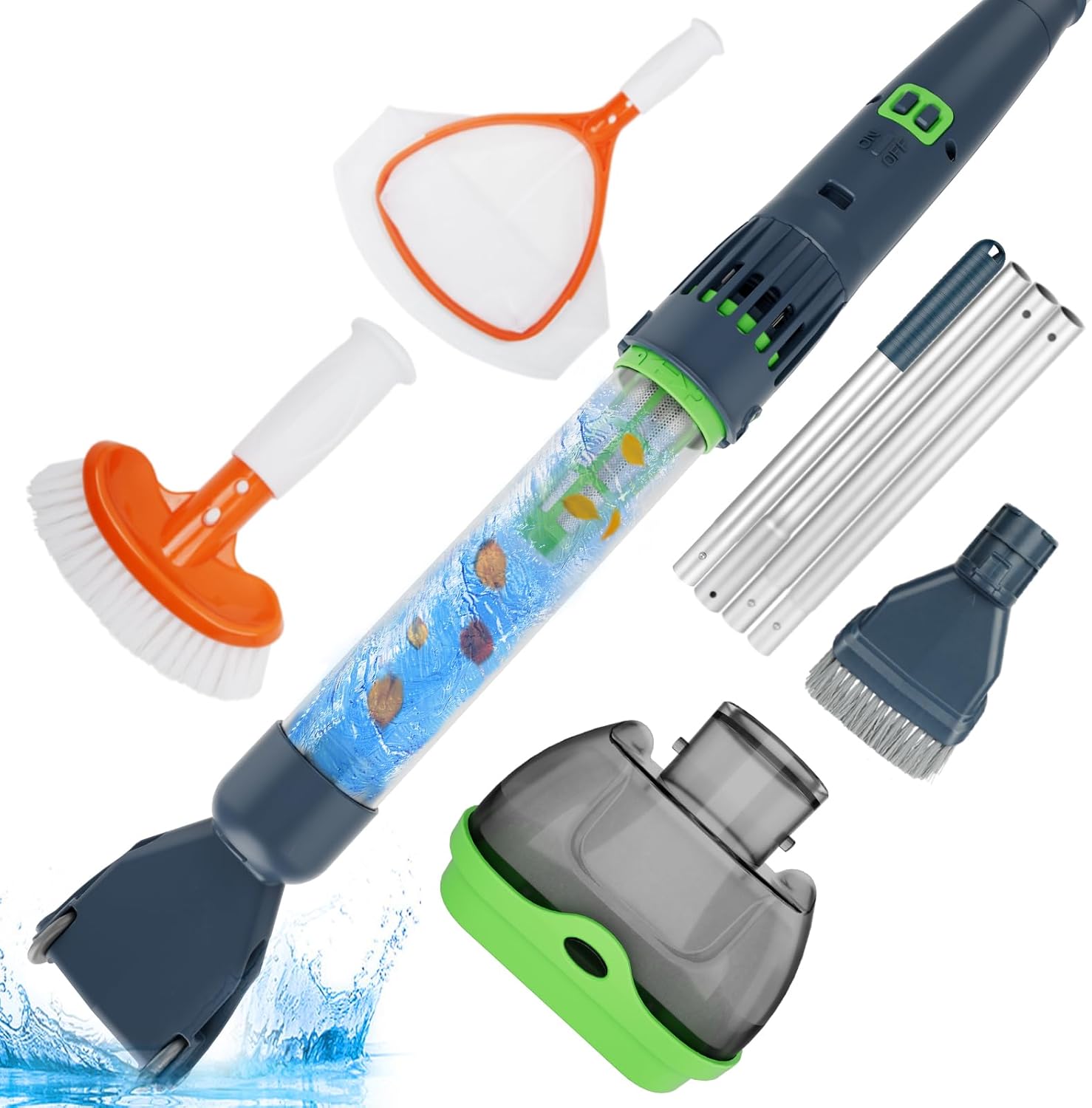 All in ONE Rechargeable Pool Vacuum for Spa and Above Ground