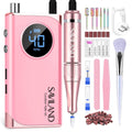 Electric Nail Drill Professional 40000RPM Rechargeable - Portable