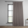 Modern Faux Linen Drapes for Living Room - Light Blocking Design