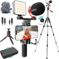 iVlogger-PRO Vlogging Kit with Full Tripod - Complete Phone Rig