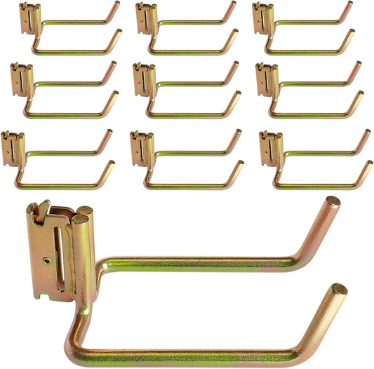 10 Pack E Track Heavy Duty Shovel Hanger for Tool Storage
