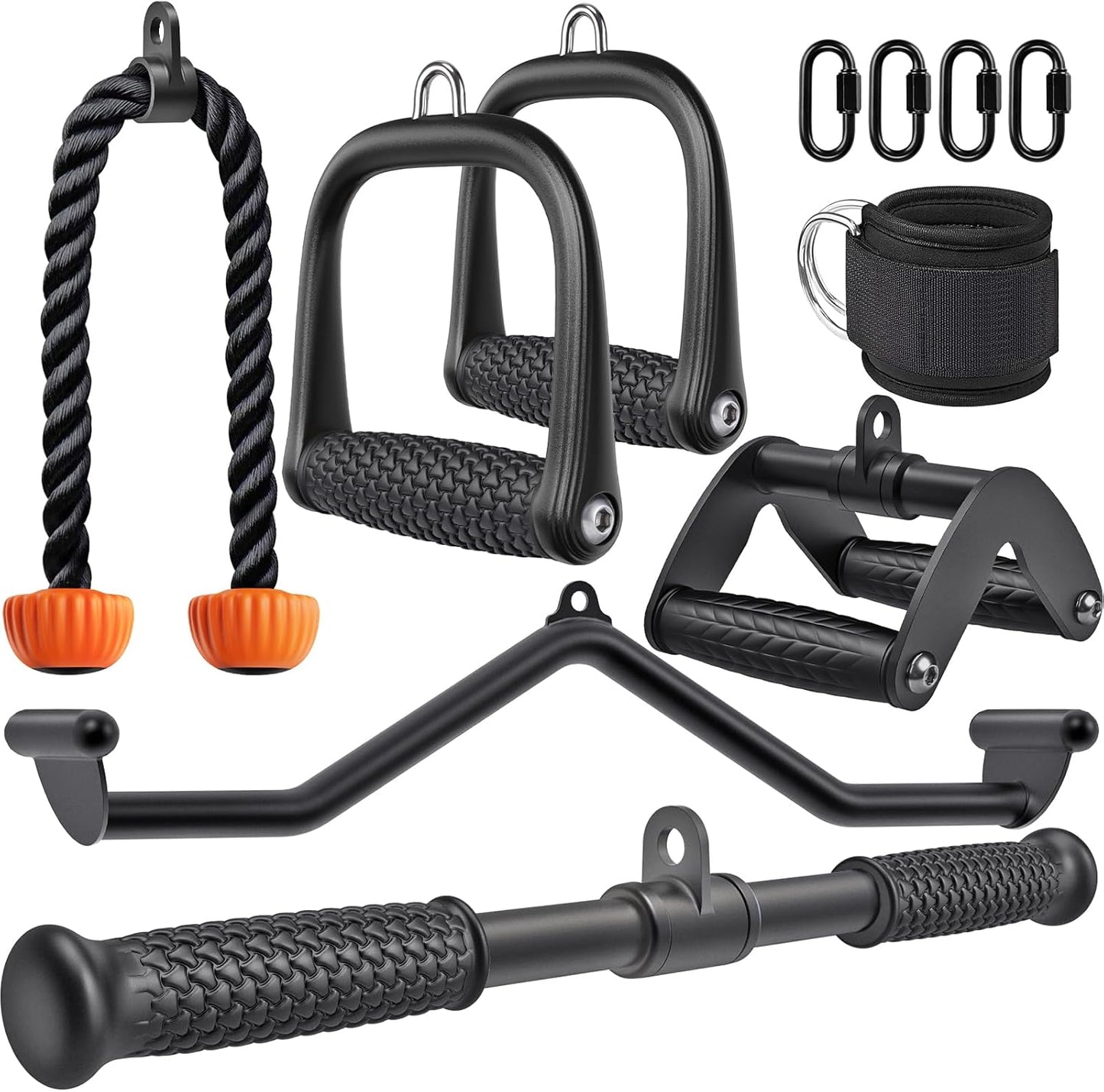 SELEWARE Triceps LAT Pulldown Attachments for Home Gym Workouts