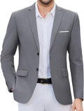 COOFANDY Mens Casual Blazer Two Button Slim Fit Jacket - Lightweight
