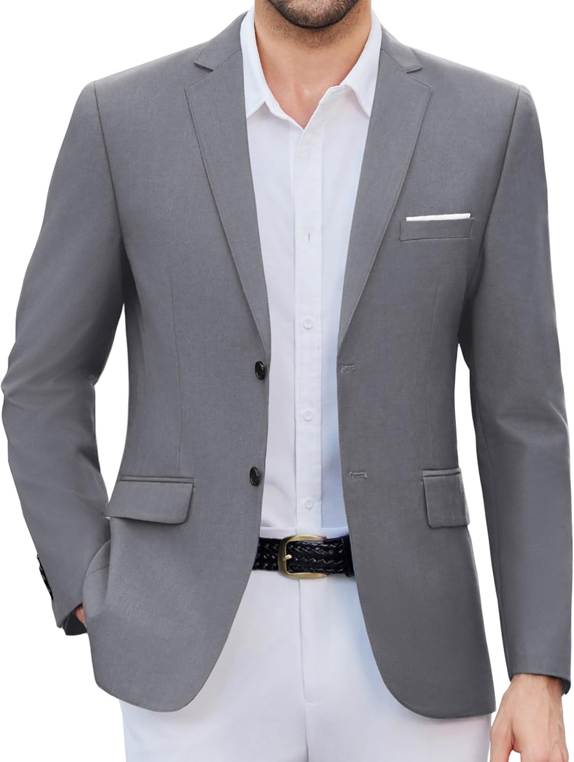 COOFANDY Mens Casual Blazer Lightweight Slim Fit Sports Coats