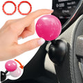 3M Tape Car Joystick Push Start Button Cover - Metal Pink Accent
