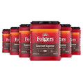 Folgers Gourmet Supreme Medium Dark Roast Ground Coffee - Six 9.6 oz