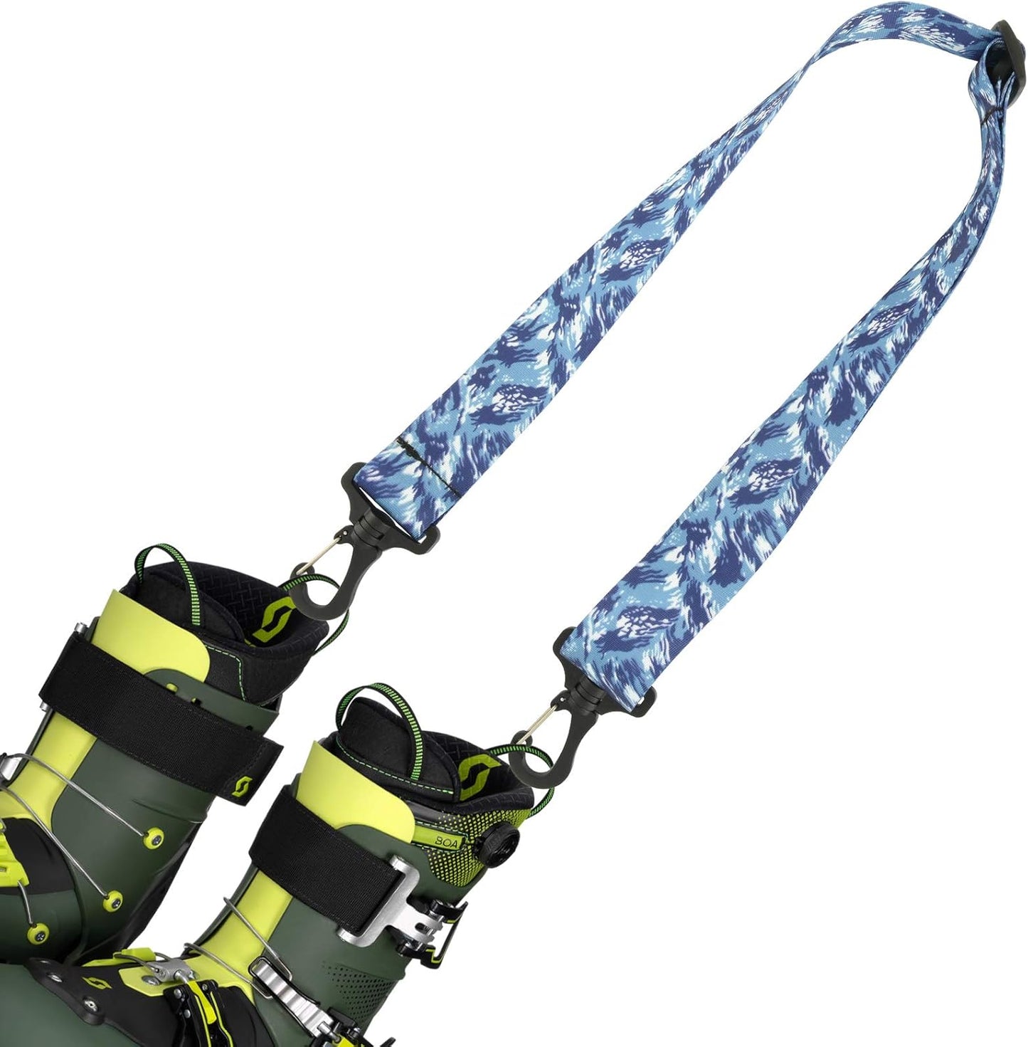 Adjustable Shoulder Sling for Easy Snowboard Transport