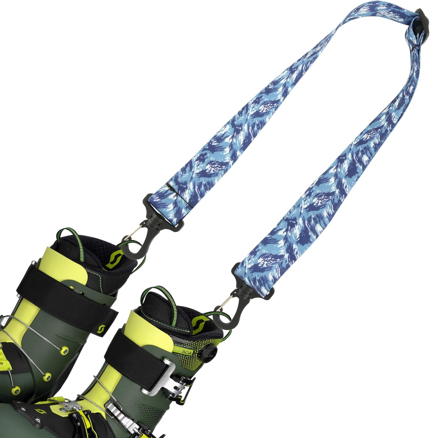 Adjustable Shoulder Sling for Easy Snowboard Transport