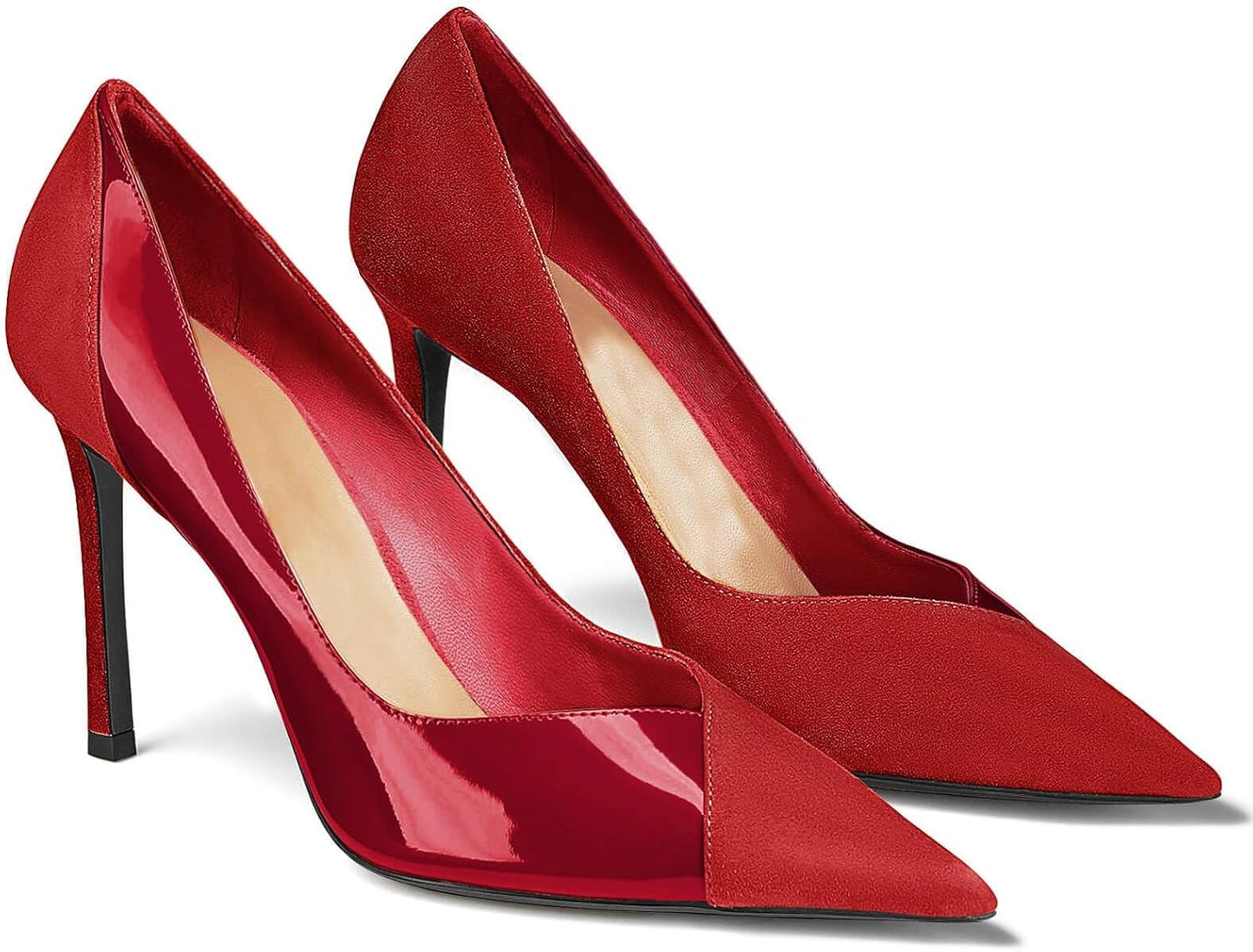 Coutgo Womens Pointed Toe High Heels Pumps for Every Occasion