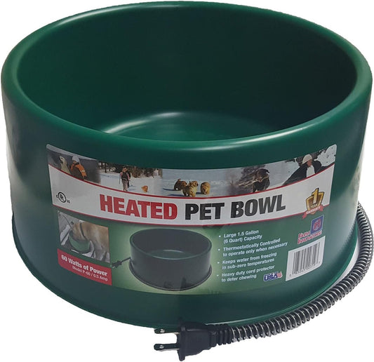 Heated Pet Bowl for Happy Pets!