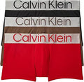 Calvin Klein Men's Reconsidered Steel Micro 3-Pack Trunk - Sculpted