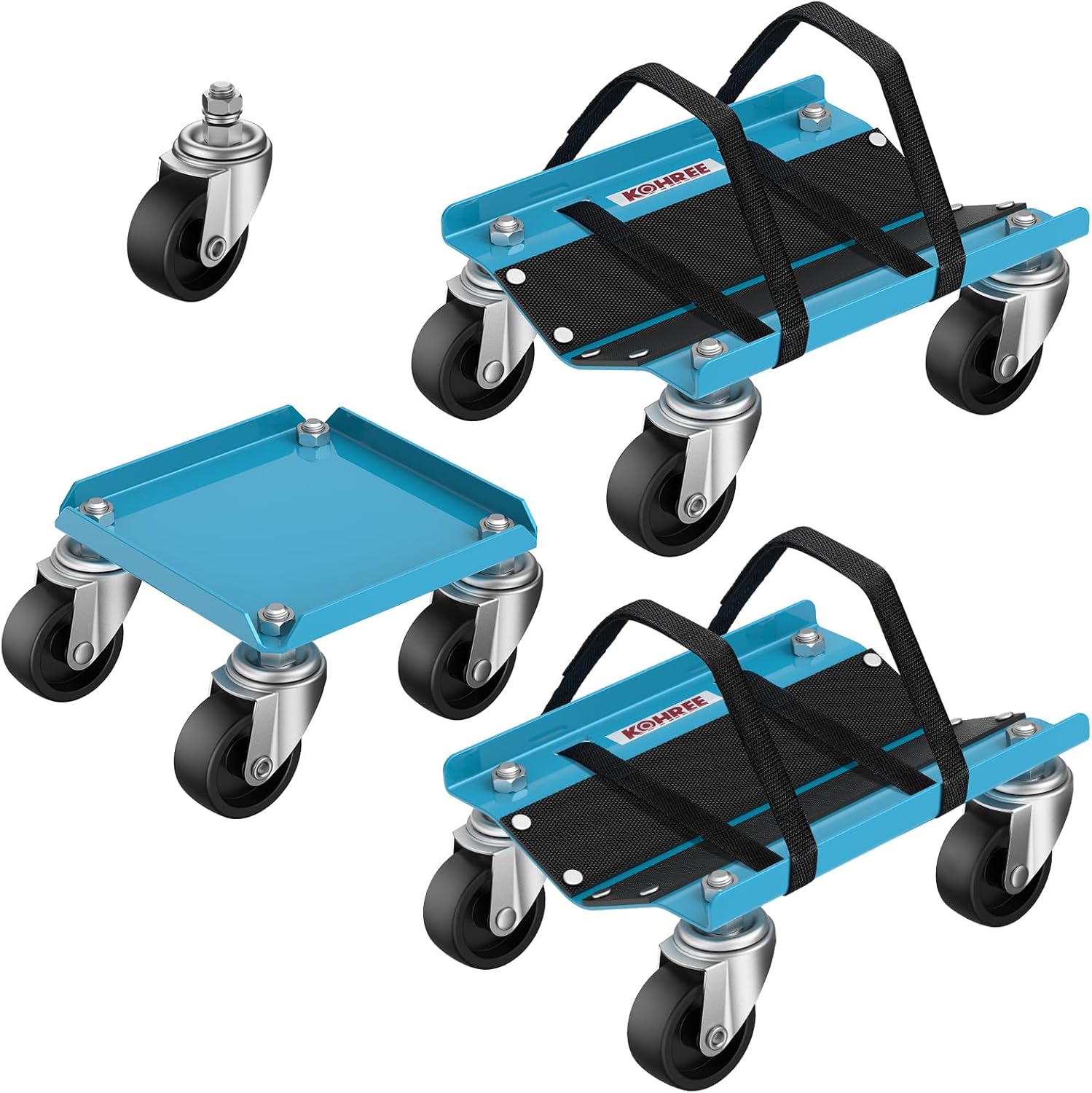 Kohree Snowmobile Dolly Set Heavy Duty for Easy Movement