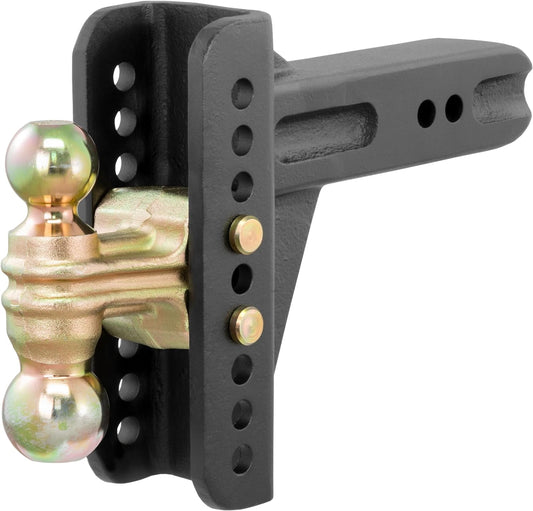 CURT Adjustable Trailer Hitch Ball Mount for Heavy-Duty Towing