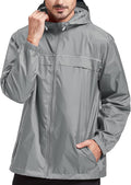 SWISSWELL Rain Jacket Men Waterproof Windbreaker - Lightweight