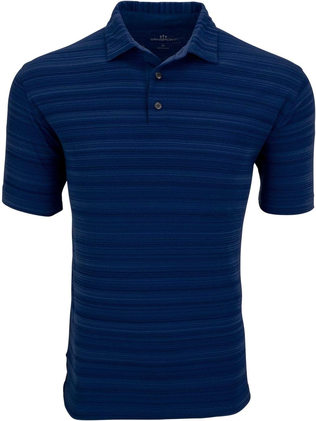 Men's Strata Textured Polo with Moisture Management Features