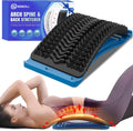 Back Stretcher for Lower Pain Relief - 4-Level Arch Lumbar Support
